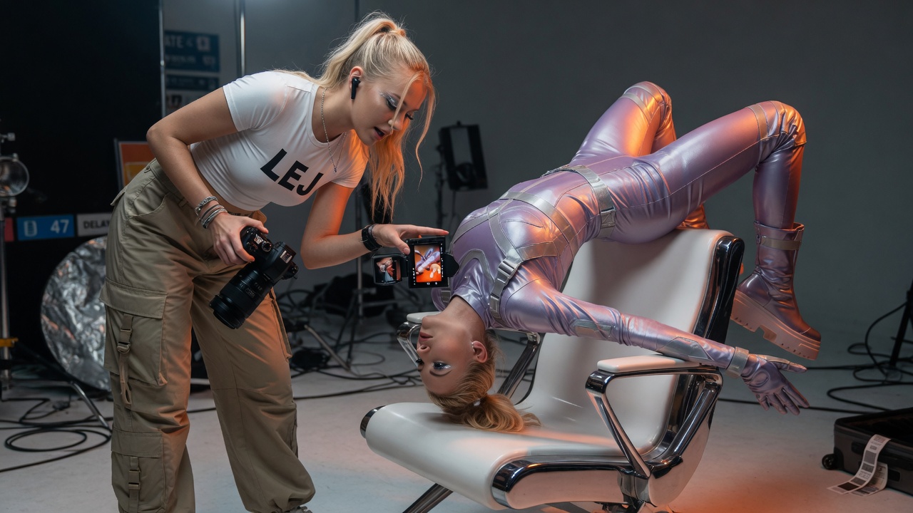LEJ girl photographer directing, header option 47