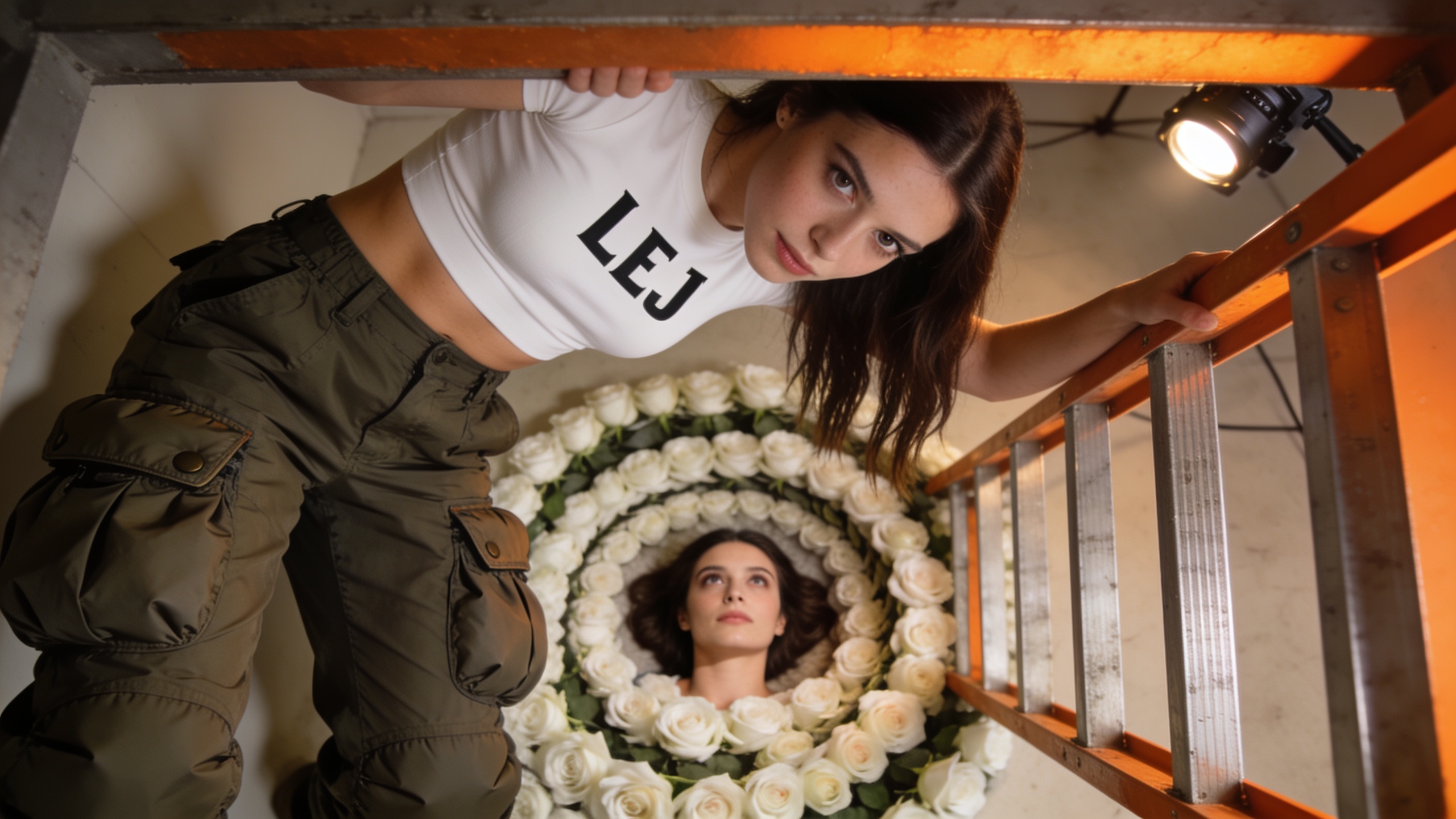 LEJ girl photographer, engagement-first prompt, seedream option 60